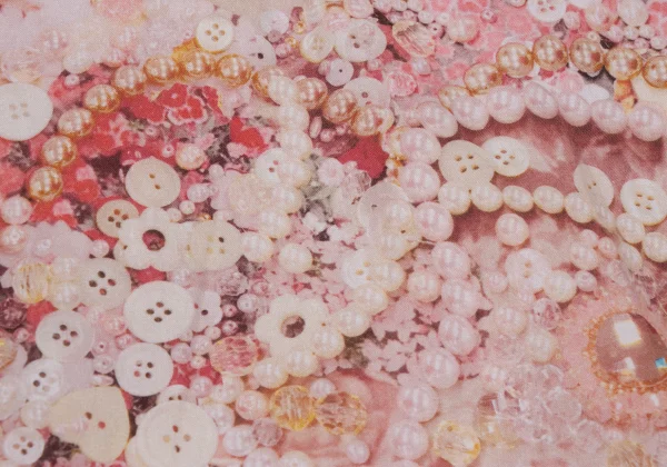 tricot COMME des GARCONS tricot Special Bead Transfer Print T Shirt K-169846_014