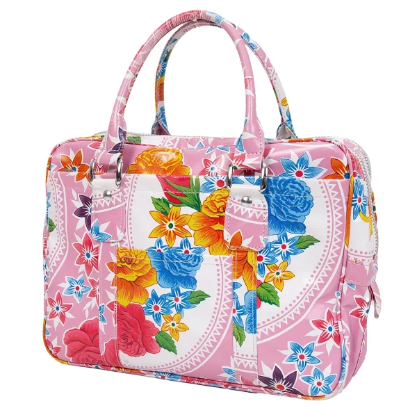 COMME des GARCONS GIRL Floral Printed PVC Bag Multi-Color  K-169847_001