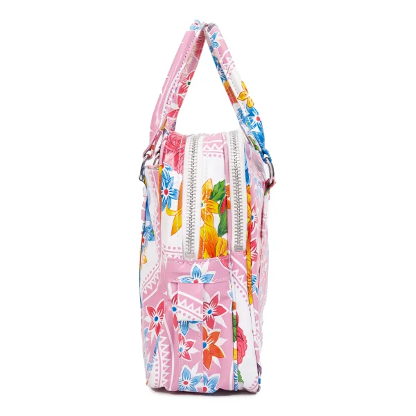 COMME des GARCONS GIRL Floral Printed PVC Bag K-169847_003
