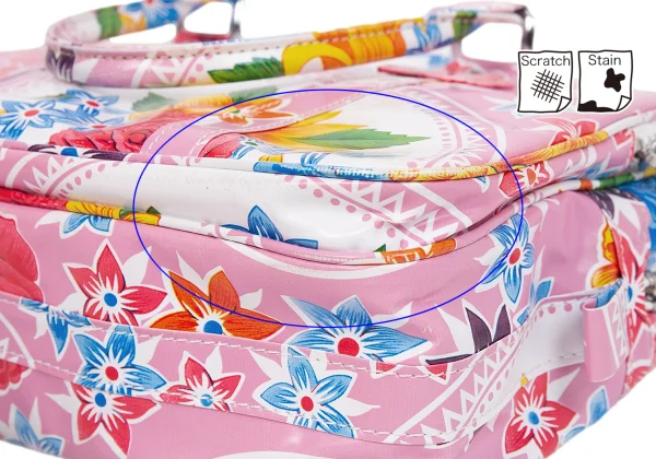 COMME des GARCONS GIRL Floral Printed PVC Bag K-169847_008