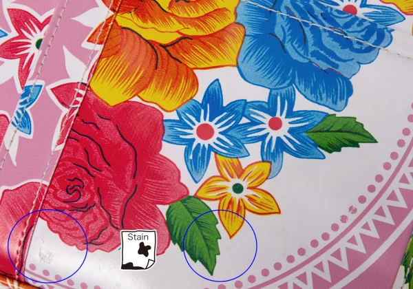 COMME des GARCONS GIRL Floral Printed PVC Bag K-169847_010