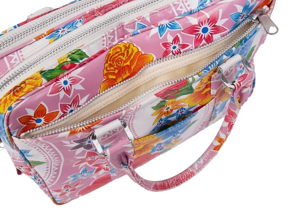 COMME des GARCONS GIRL Floral Printed PVC Bag K-169847_011
