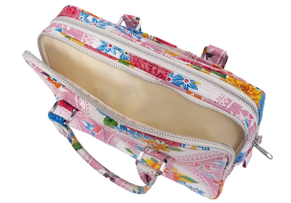 COMME des GARCONS GIRL Floral Printed PVC Bag K-169847_012