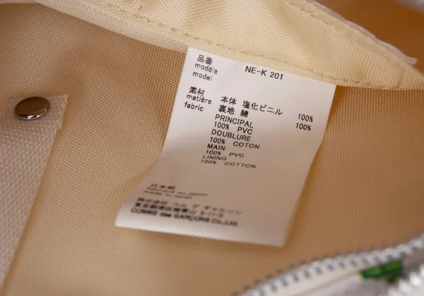 COMME des GARCONS GIRL Floral Printed PVC Bag K-169847_018