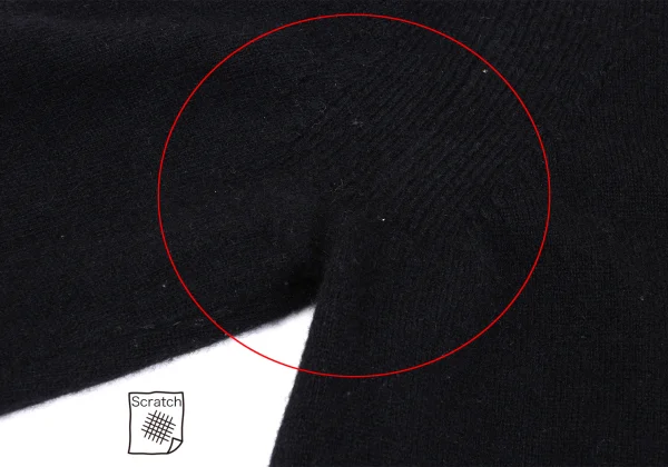 ンtricot COMME des GARCONS Cashmere Blend Wool Angora Back-tuck Knit K-169849_004