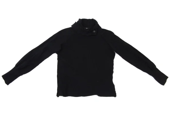 Y's Cutting Neck High-neck Wool Knit K-169850_002