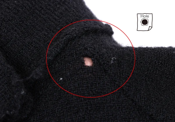 Y's Cutting Neck High-neck Wool Knit K-169850_004