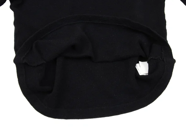 Y's Cutting Neck High-neck Wool Knit K-169850_011