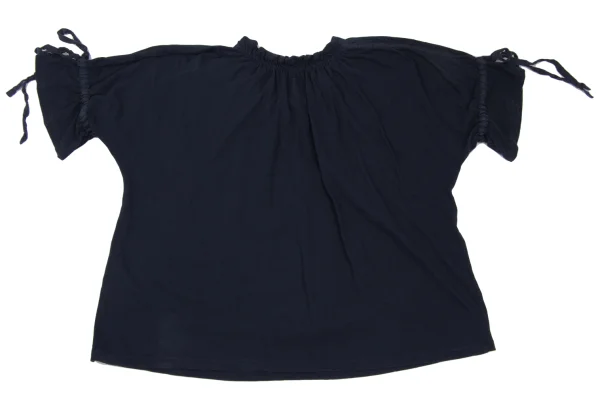 REGULATION yohji yamamoto Gather Neck Shoulder Button Top K-169851_014
