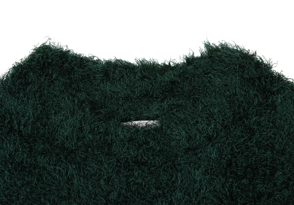 Yohji Yamamoto FEMME Rayon Mock Neck Shaggy Knit K-169852_004