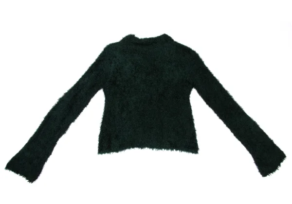 Yohji Yamamoto FEMME Rayon Mock Neck Shaggy Knit K-169852_009