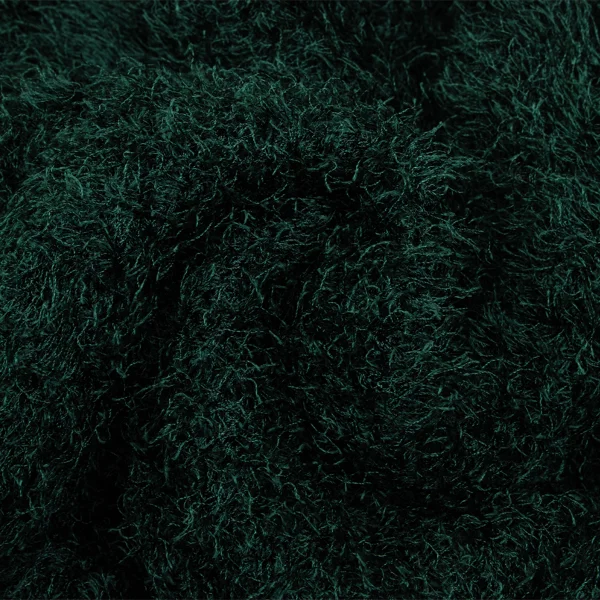 Yohji Yamamoto FEMME Rayon Mock Neck Shaggy Knit K-169852_010