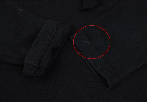 Yohji Yamamoto FEMME Frill Tape Embellished T-shirt K-169853_007