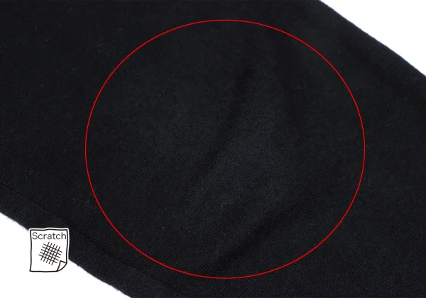 Yohji Yamamoto FEMME Frill Tape Embellished T-shirt K-169853_013