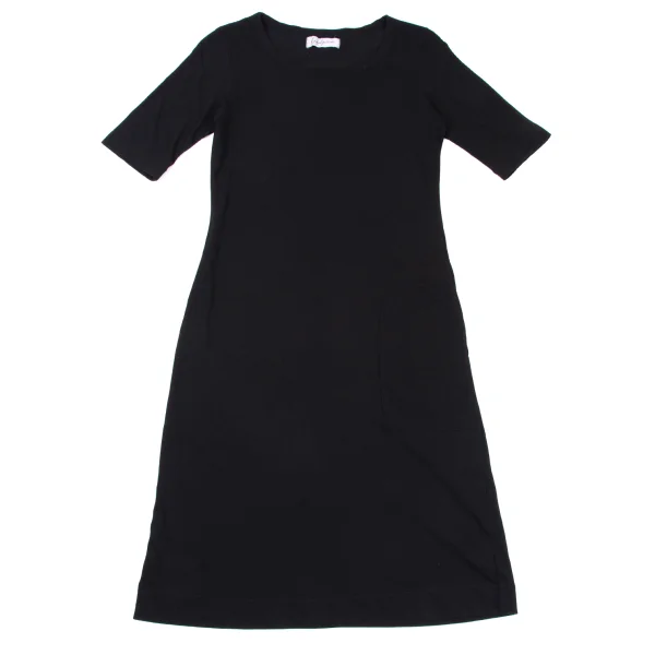 Yohji Yamamoto FEMME Side Pocket Cotton Dress K-169854_002