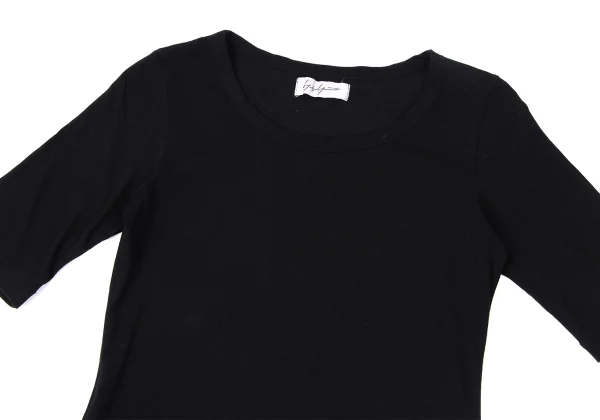 Yohji Yamamoto FEMME Side Pocket Cotton Dress K-169854_003