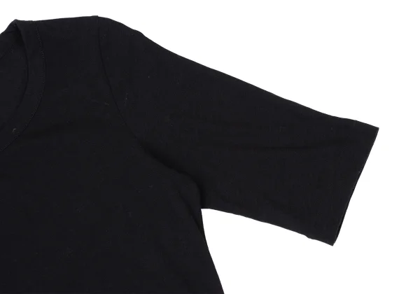 Yohji Yamamoto FEMME Side Pocket Cotton Dress K-169854_005