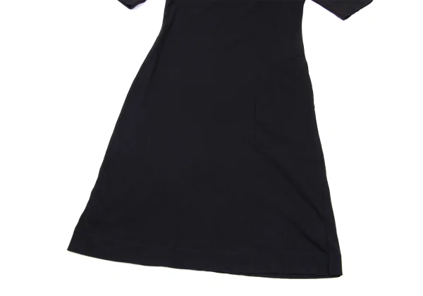 Yohji Yamamoto FEMME Side Pocket Cotton Dress K-169854_006