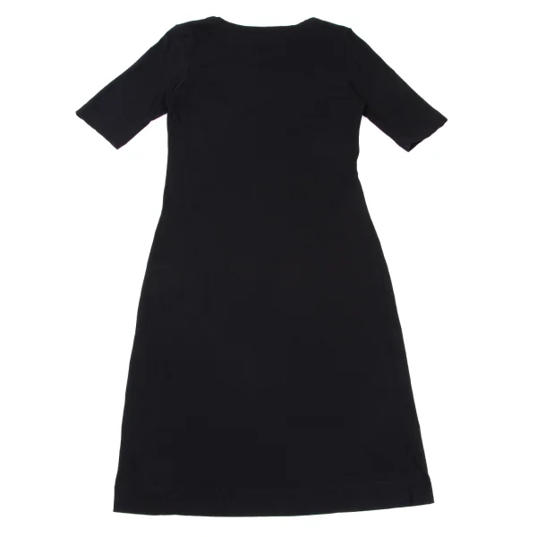 Yohji Yamamoto FEMME Side Pocket Cotton Dress K-169854_009