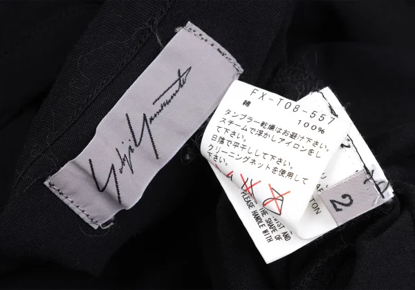 Yohji Yamamoto FEMME Side Pocket Cotton Dress K-169854_012