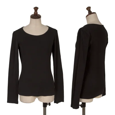 Yohji Yamamoto FEMME Cotton Long Sleeves T Shirt