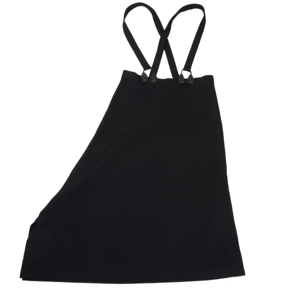 Yohji Yamamoto FEMME Wool Suspender Skirt K-169857_002