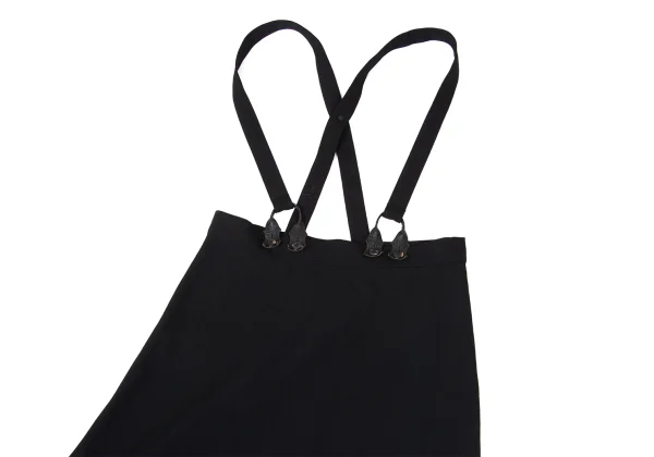 Yohji Yamamoto FEMME Wool Suspender Skirt K-169857_003