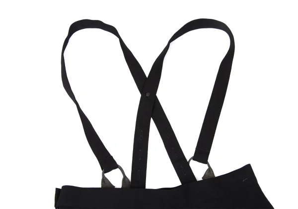 Yohji Yamamoto FEMME Wool Suspender Skirt K-169857_013