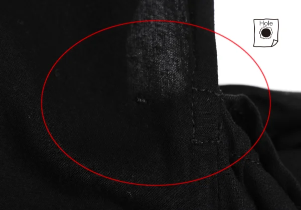 Yohji Yamamoto NOIR Rayon Frill Open Shoulder Dress K-169859_004