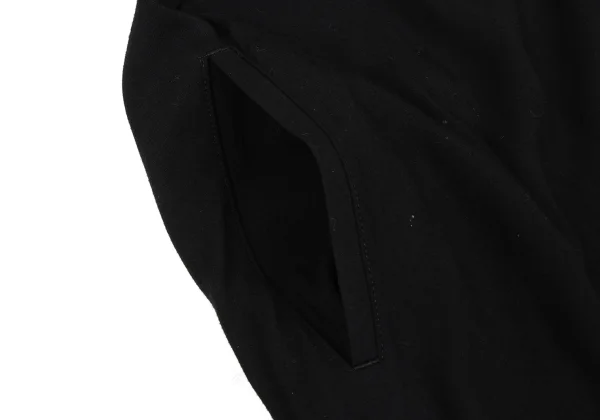 Yohji Yamamoto NOIR Rayon Frill Open Shoulder Dress K-169859_012