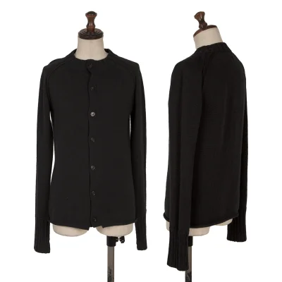 Yohji Yamamoto NOIR Wool Raglan Knit Cardigan