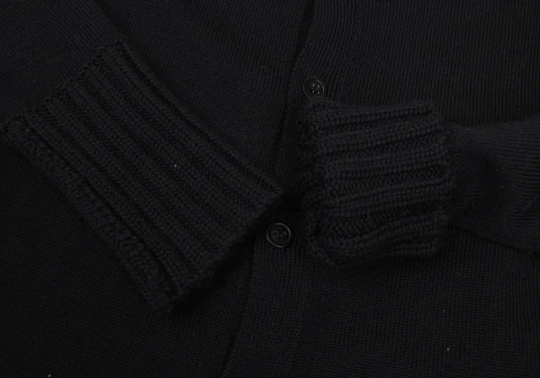 Yohji Yamamoto NOIR Wool Raglan Knit Cardigan K-169861_008