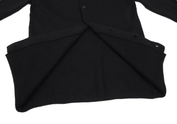 Yohji Yamamoto NOIR Wool Raglan Knit Cardigan K-169861_010