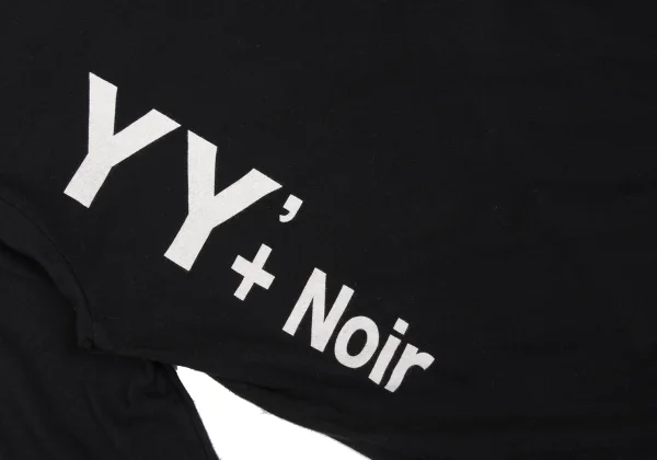 Yohji Yamamoto NOIR Cotton Back Logo Discharge Print T-shirt K-169862_003