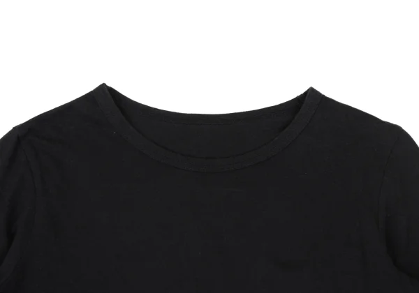 Yohji Yamamoto NOIR Cotton Back Logo Discharge Print T-shirt K-169862_005