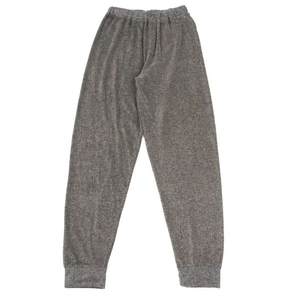 ISSEY MIYAKE Poly Cotton Pile Easy Pants Mocha M K-169864_001