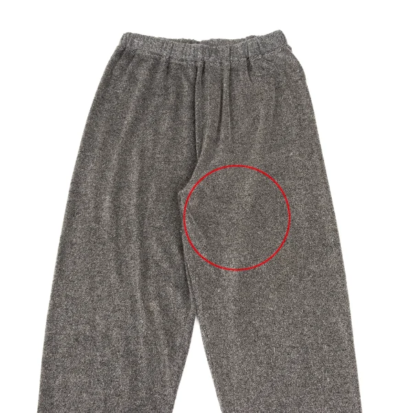 ISSEY MIYAKE Poly Cotton Pile Easy Pants K-169864_002