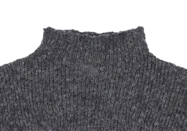 Plantation Alpaca Blended Wool Sleeveless Knit Sweater K-169869_003