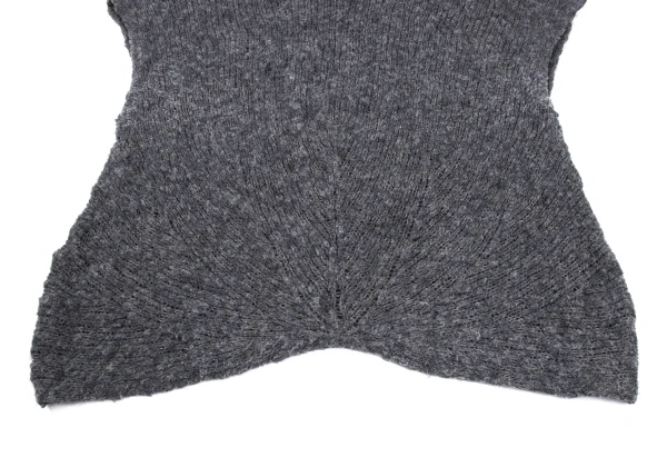 Plantation Alpaca Blended Wool Sleeveless Knit Sweater K-169869_005