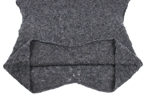 Plantation Alpaca Blended Wool Sleeveless Knit Sweater K-169869_006