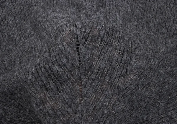 Plantation Alpaca Blended Wool Sleeveless Knit Sweater K-169869_008