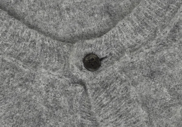 Plantation Wool Mohair Slit Knit Cardigan K-169870_004