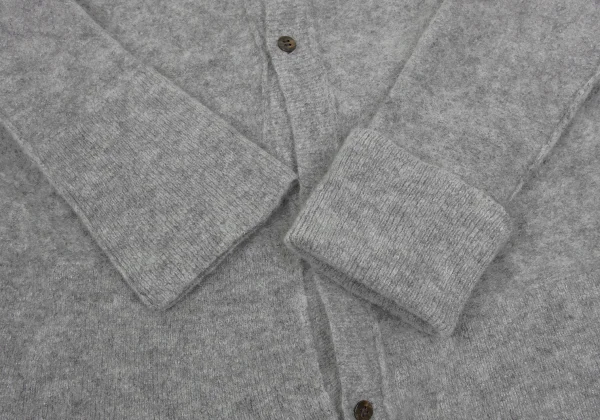 Plantation Wool Mohair Slit Knit Cardigan K-169870_006