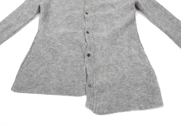 Plantation Wool Mohair Slit Knit Cardigan K-169870_007