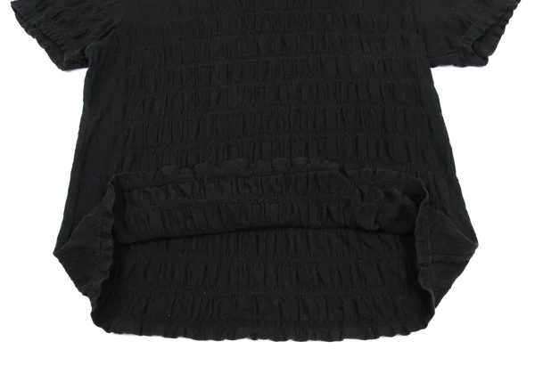 Plantation Shirring Mock Neck T Shirt K-169871_006