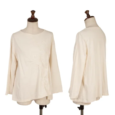 Plantation Floral Stitch 3/4 Sleeves T Shirt