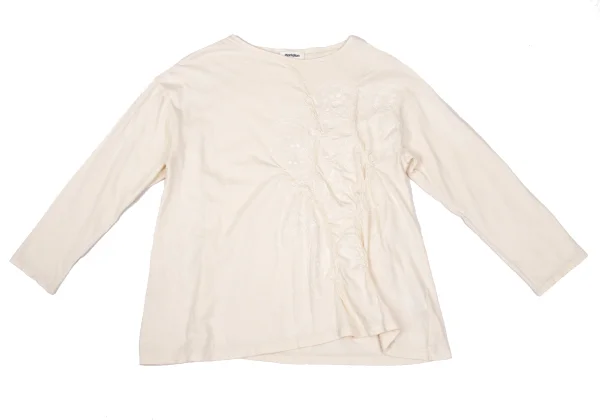 Plantation Floral Stitch 3/4 Sleeves T Shirt K-169872_002