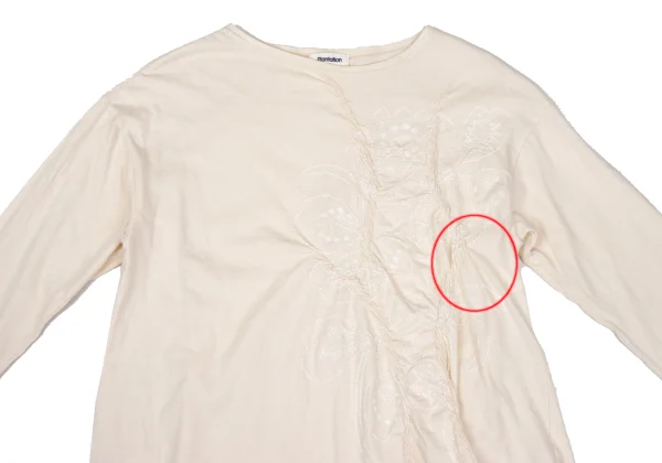 Plantation Floral Stitch 3/4 Sleeves T Shirt K-169872_003