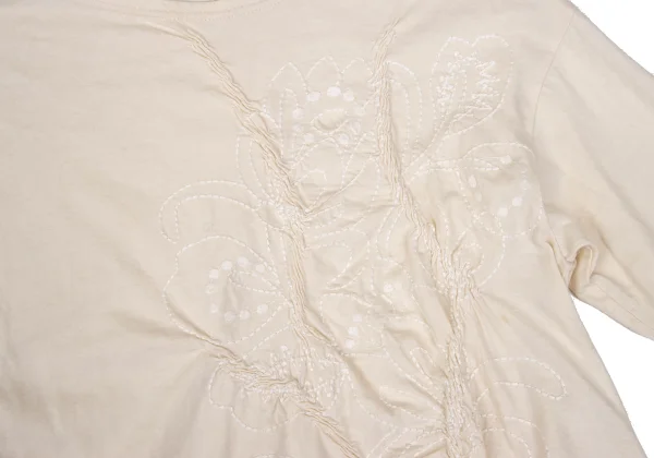 Plantation Floral Stitch 3/4 Sleeves T Shirt K-169872_006