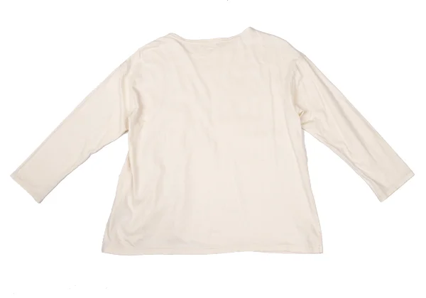 Plantation Floral Stitch 3/4 Sleeves T Shirt K-169872_013